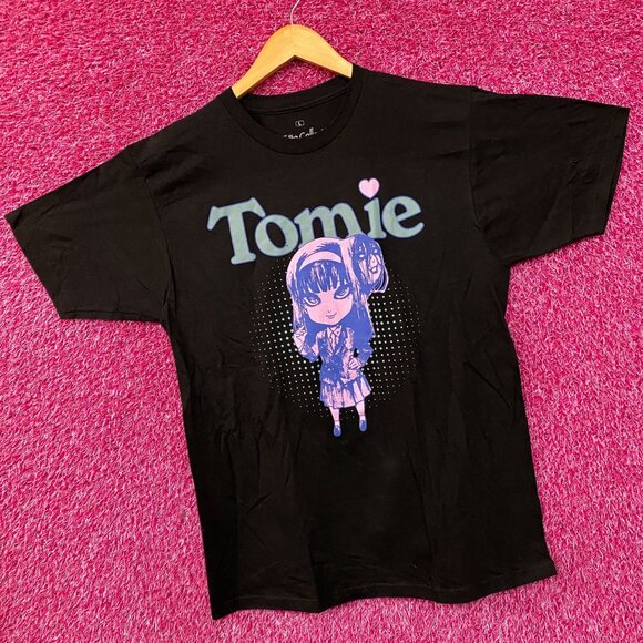 Junji Ito Tomie Chibi Tonal Horror Manga T-shirt Large - Picture 3 of 4